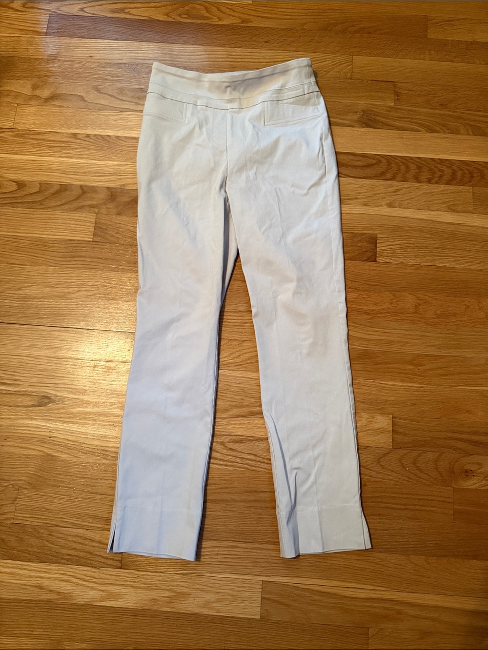 Renuar Beige High-Rise Pants size 0